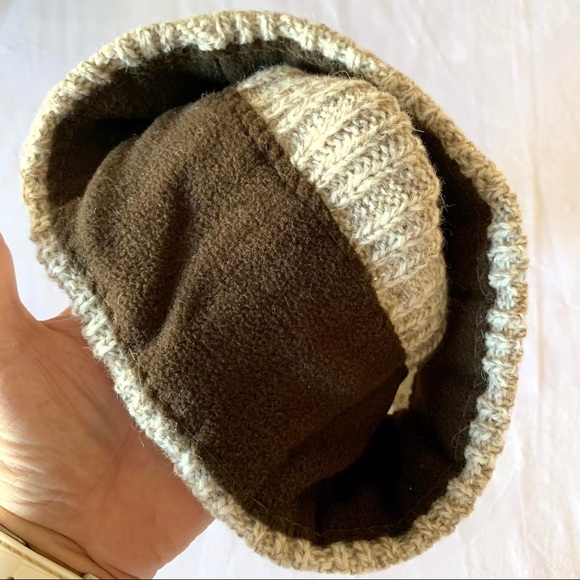 Oatmeal Igloos Outdoors Eco-Raggs ragg wool beanie - Picture 7 of 9